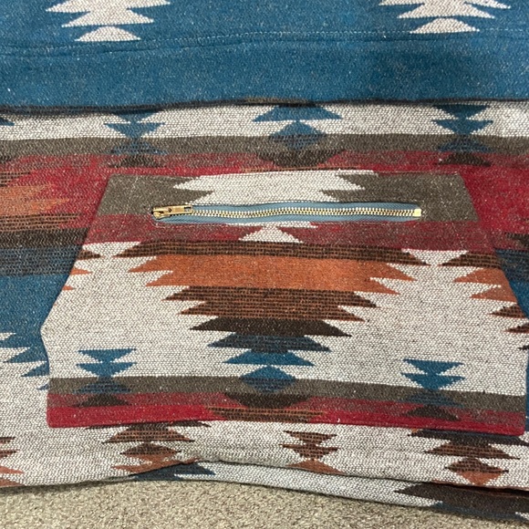 Aztec Patterned Hoodie - Picture 2 of 2